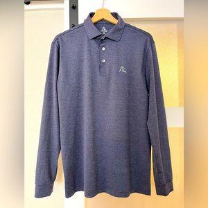 Rhoback long sleeve polo size medium